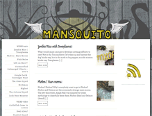 Tablet Screenshot of mansquito.com